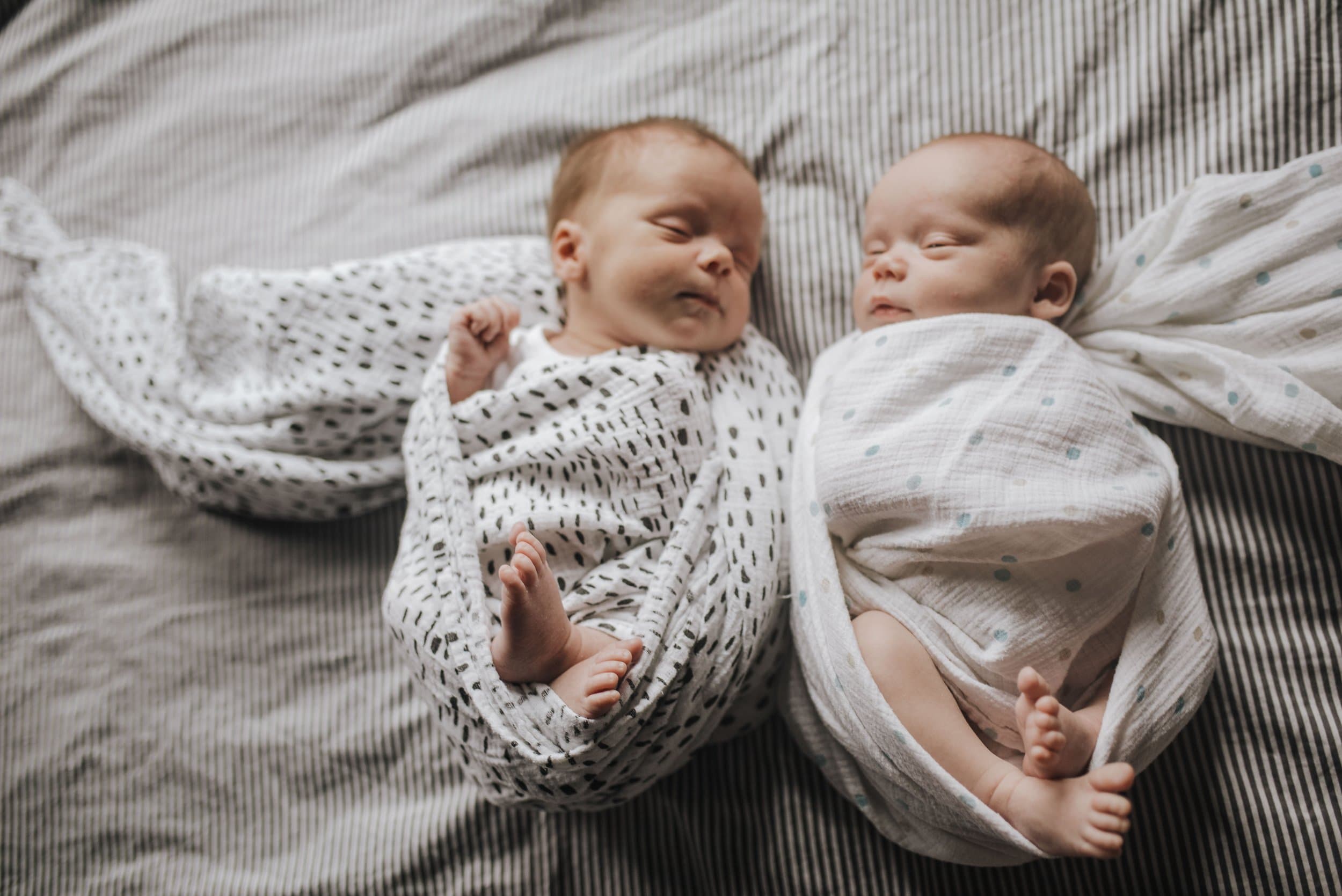 Candid family moment