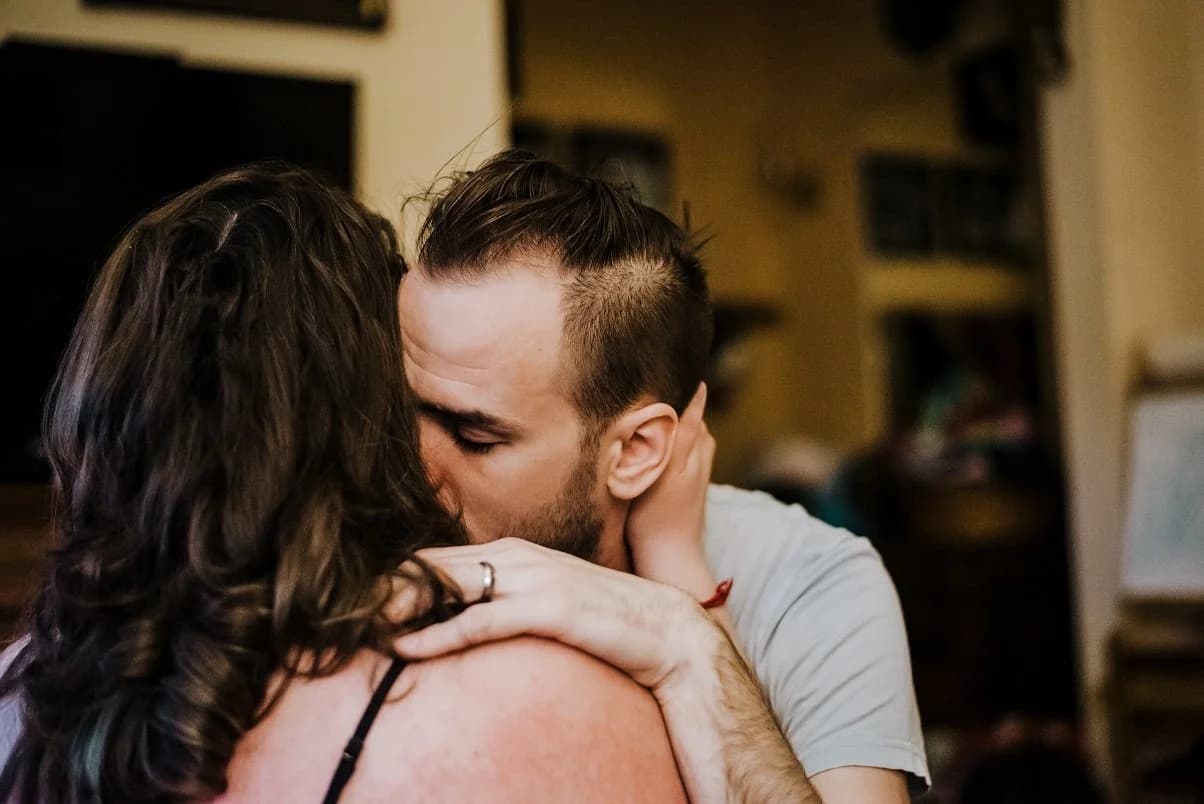 Breathing deeply through a wave of intensity