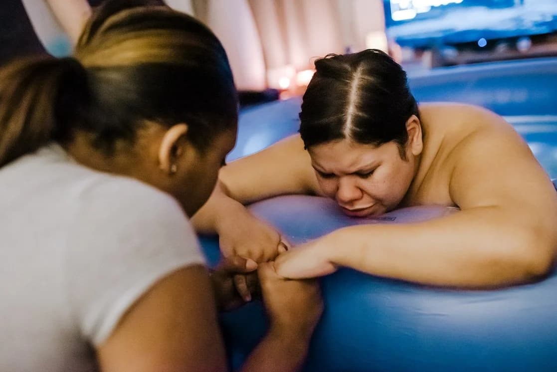 The intensity of transition written across her face